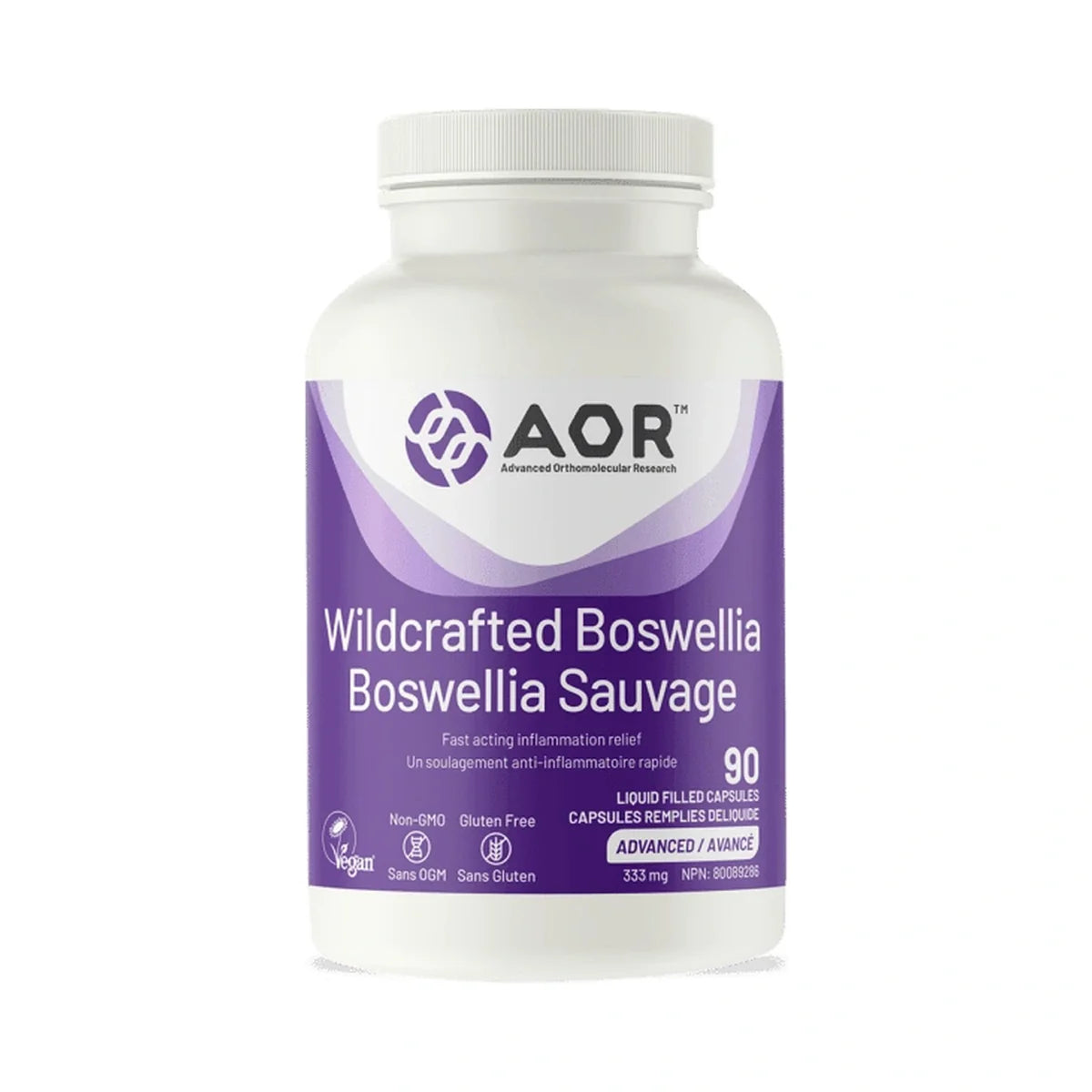 AOR - Wildcrafted Boswellia Max - 90 Capsules