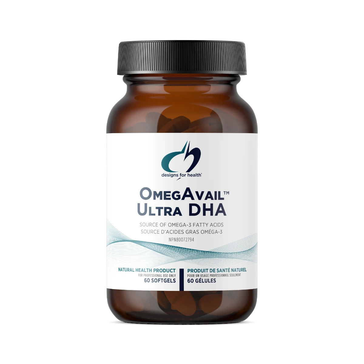 Designs For Health - OmegAvail Ultra DHA - 60 soft gels