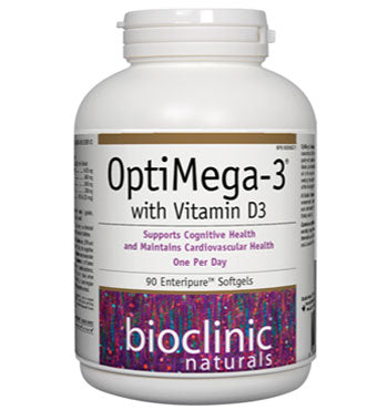 Bioclinic Naturals - OptiMega-3 with Vitamin D3